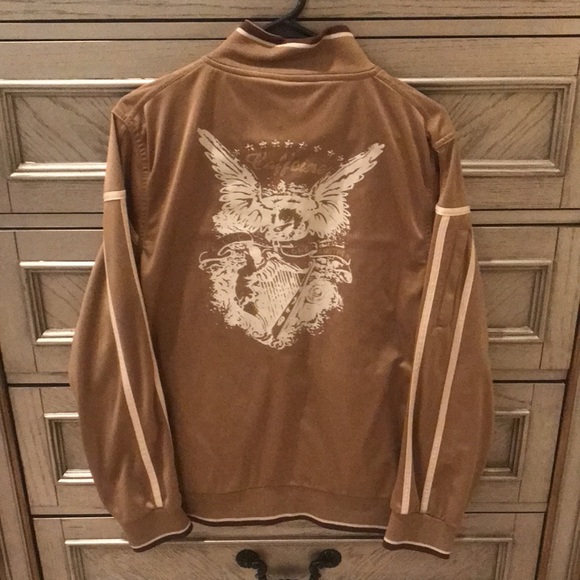 CAFFEINE Zip Up Track Jacket - Picture 4 of 7